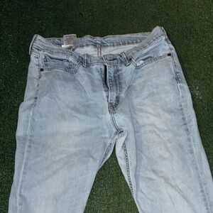 Levi's Men's Light Blue Straight Jeans